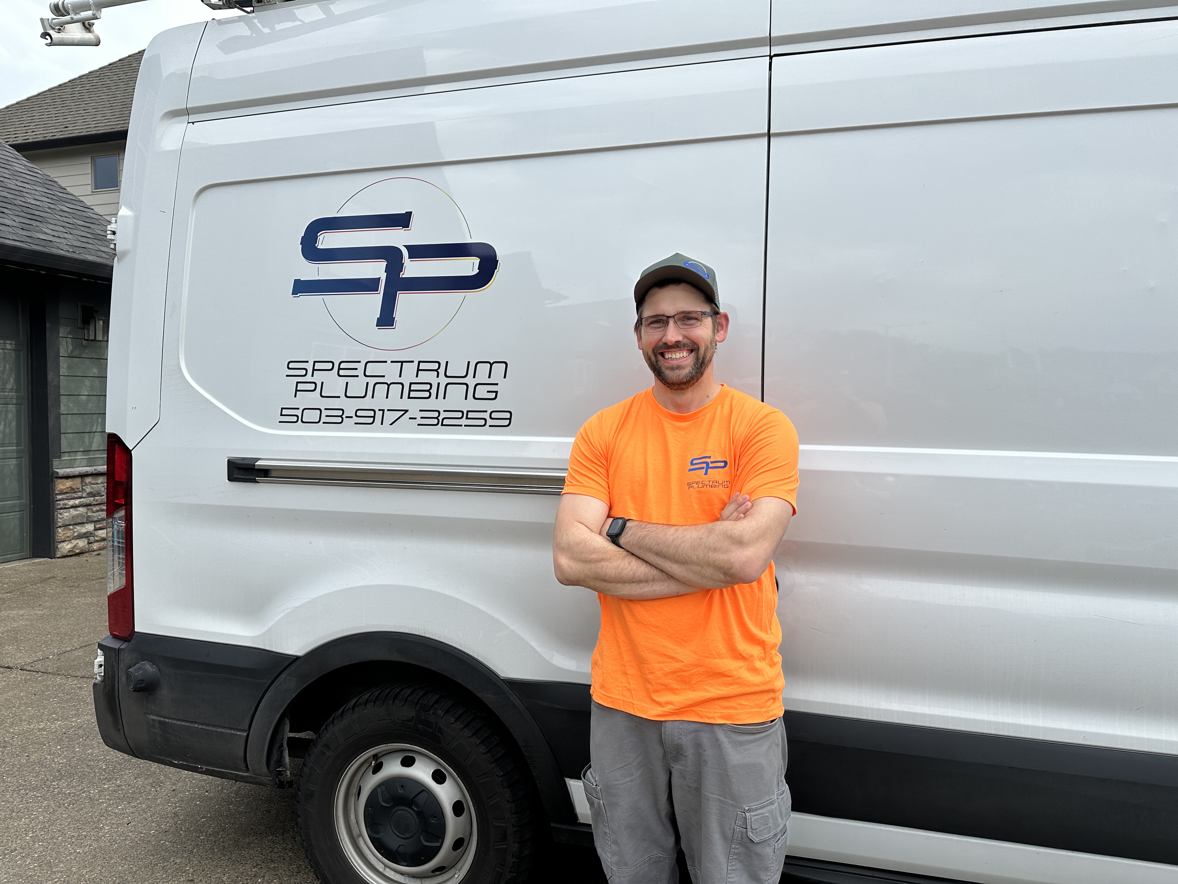 Dale Kinsley, lead plumber at Spectrum Plumbing